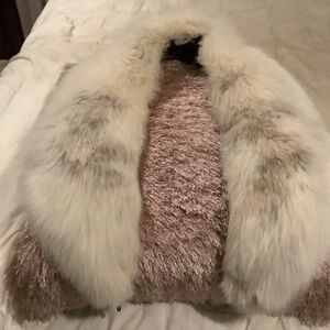 Real fox collar